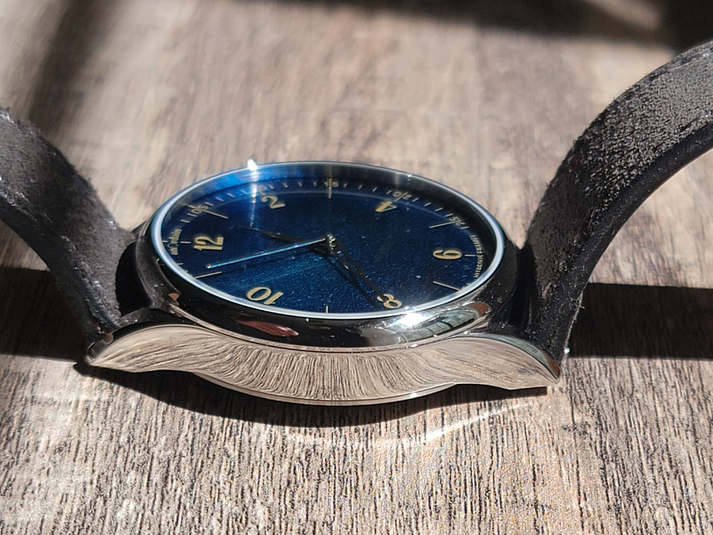 AnOrdain Model 1 Blue Fume Enamel Dial