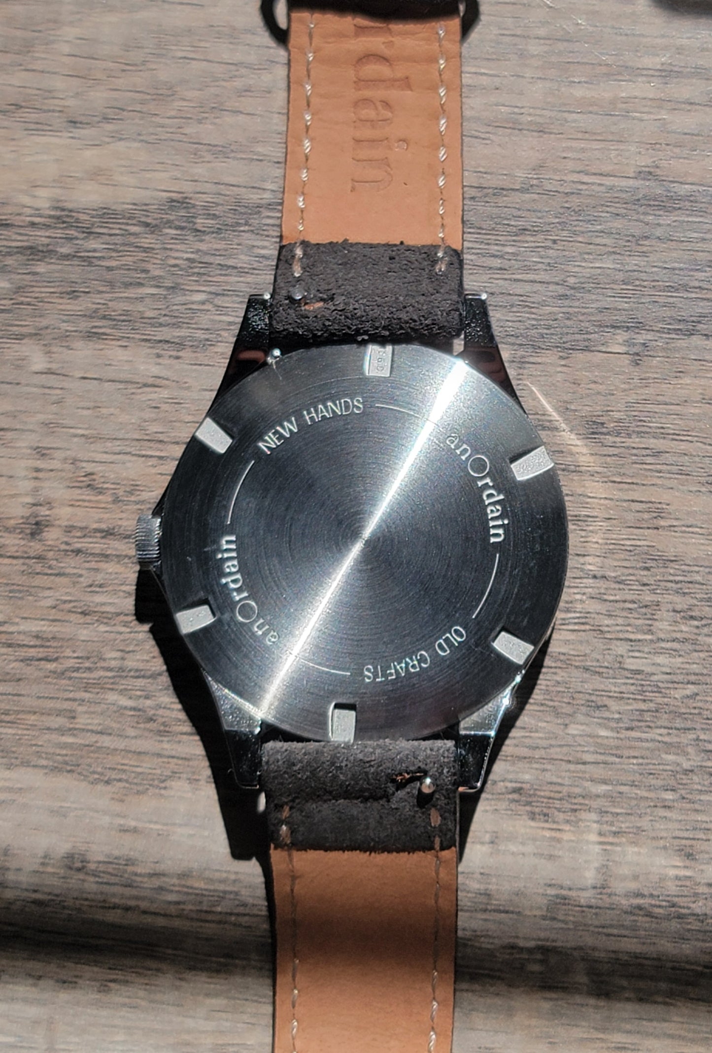 AnOrdain Model 1 Blue Fume Enamel Dial