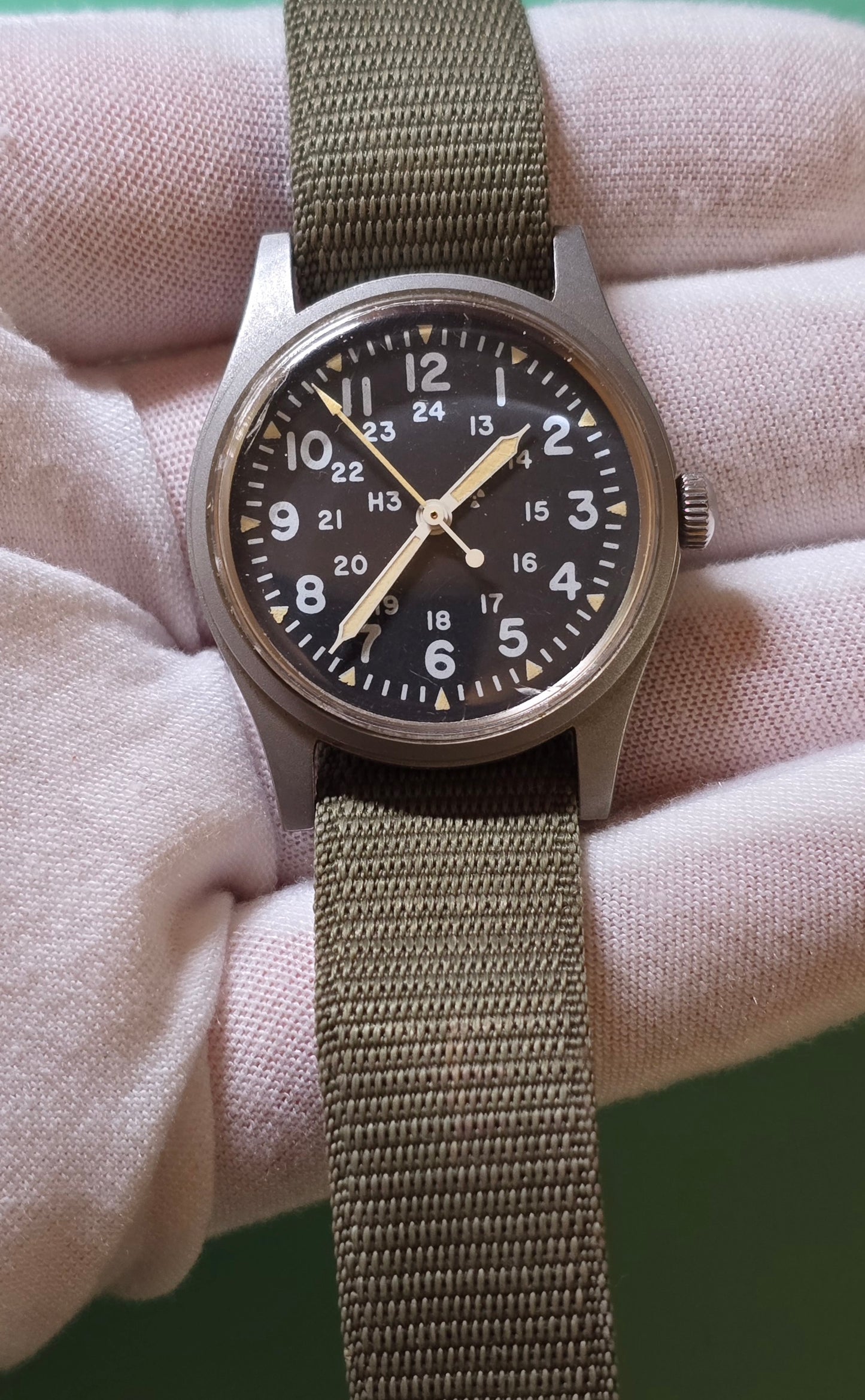1982 Hamilton Khaki MIL-W-46374B