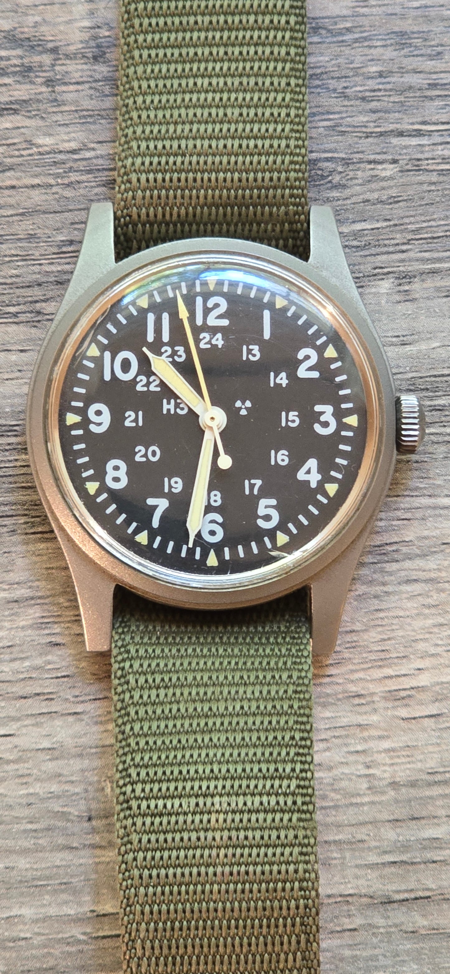 1982 Hamilton Khaki MIL-W-46374B
