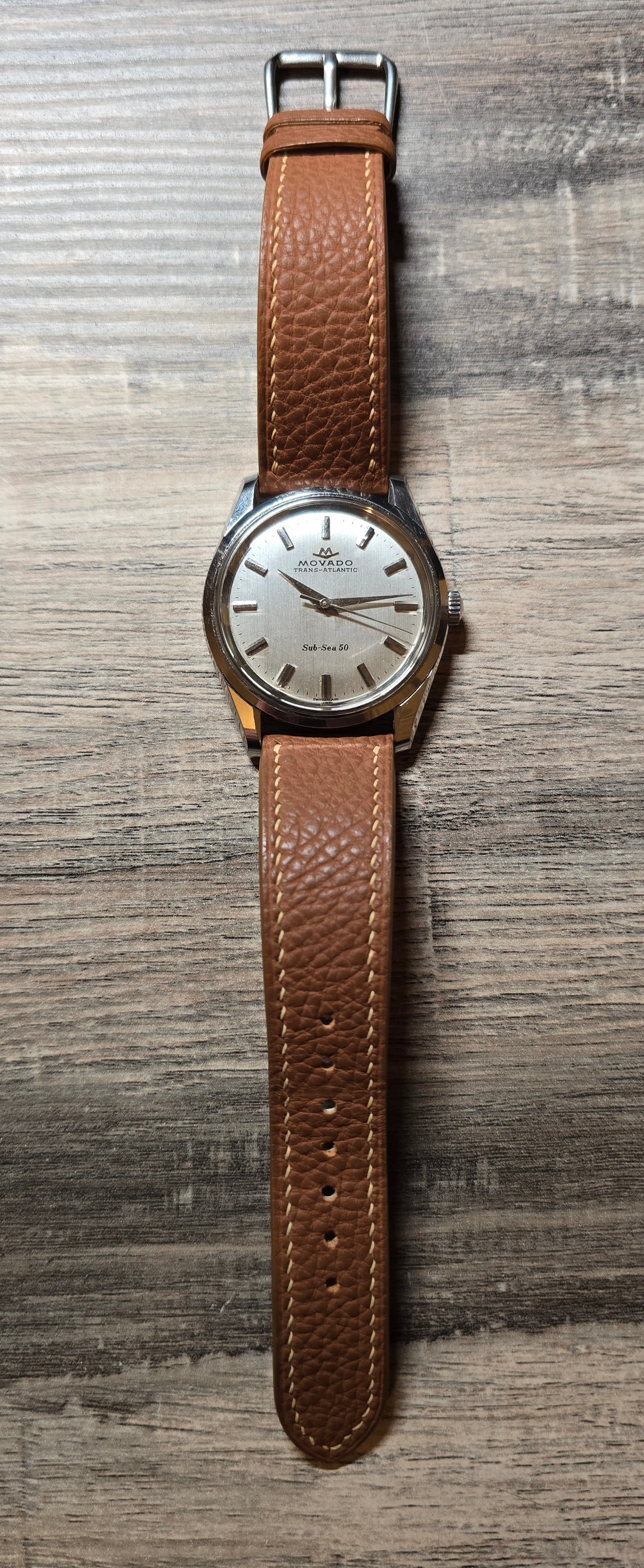1965 Movado Trans-Atlantic Sub Sea 50