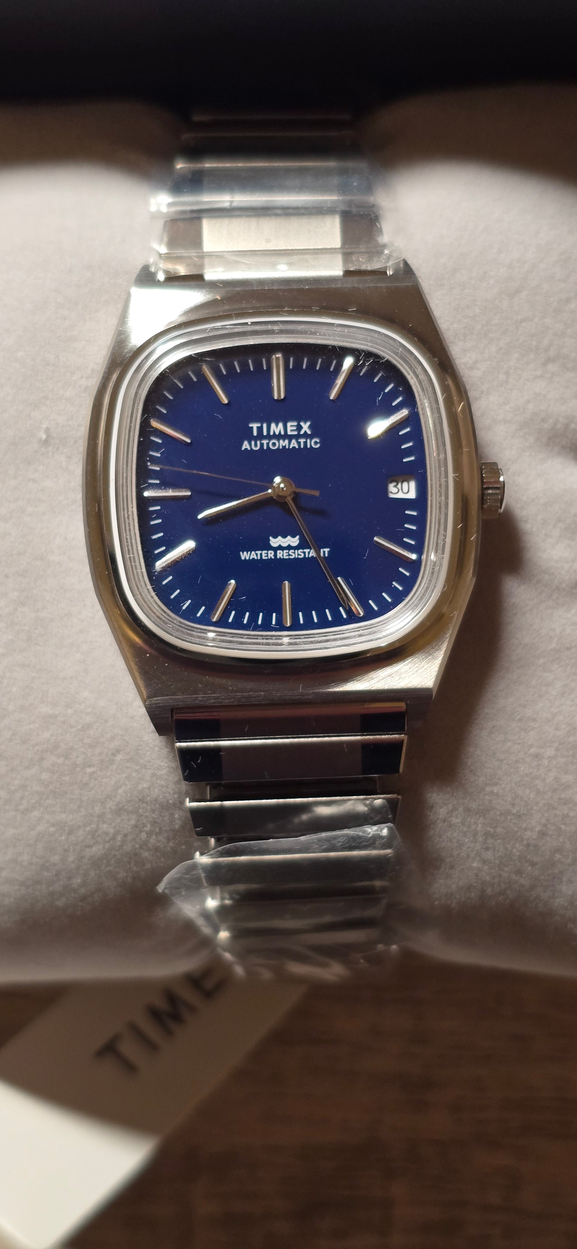 Timex Automatic 1983 E-Line Navy Blue Morry & Krichy Timex Automatic 1983 E-Line Navy Blue Morry & Krichy