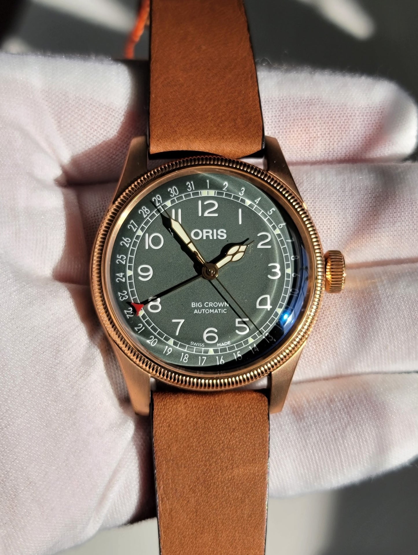 2022 Oris Big Crown Pointer Date Bronze 80th Anniversary Edition