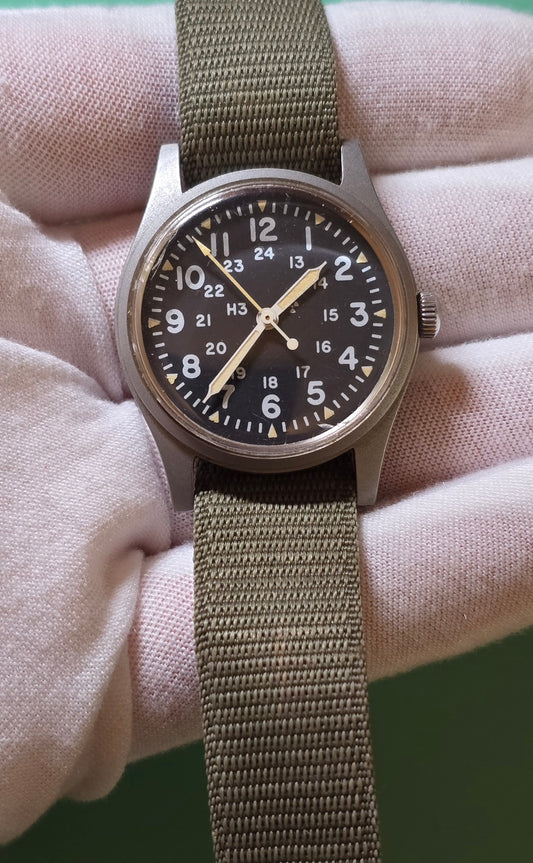 1982 Hamilton Khaki MIL-W-46374B