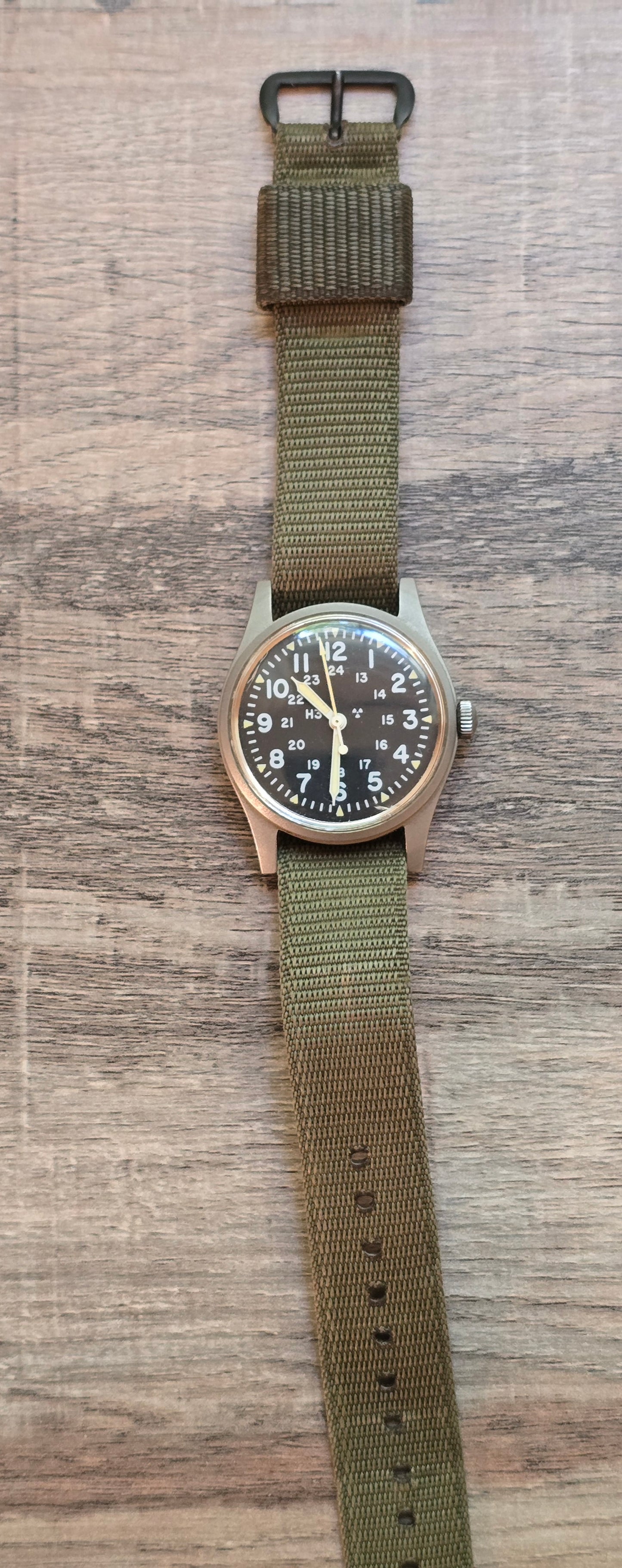 1982 Hamilton Khaki MIL-W-46374B