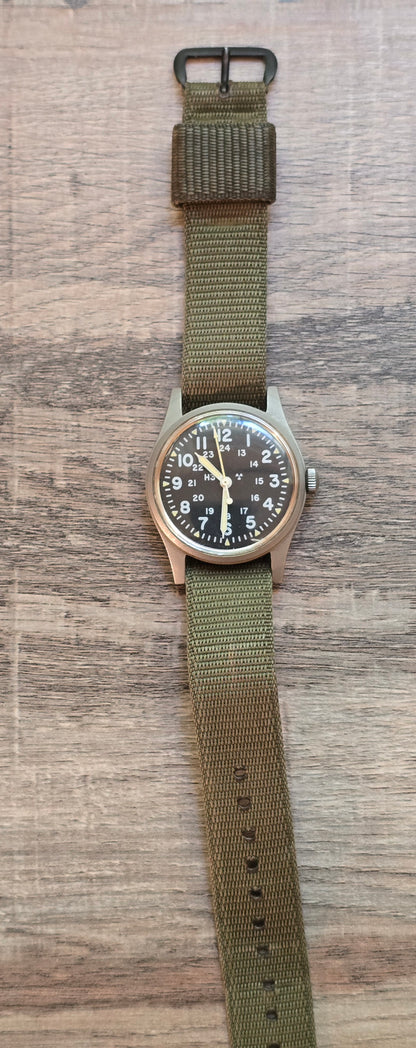 1982 Hamilton Khaki MIL-W-46374B