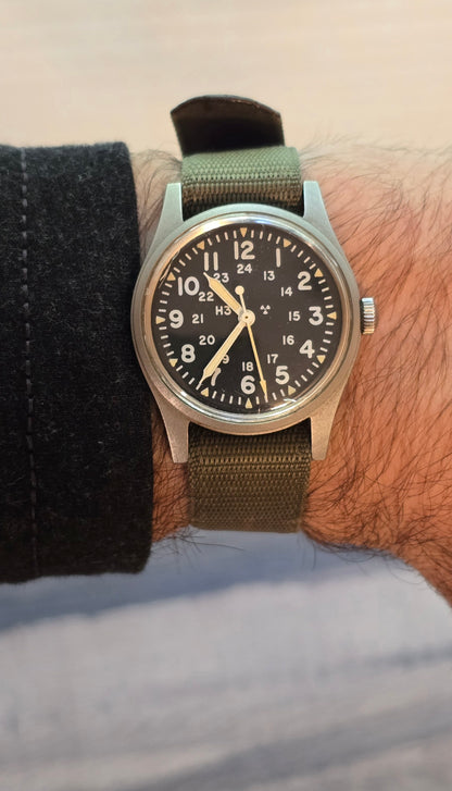 1982 Hamilton Khaki MIL-W-46374B