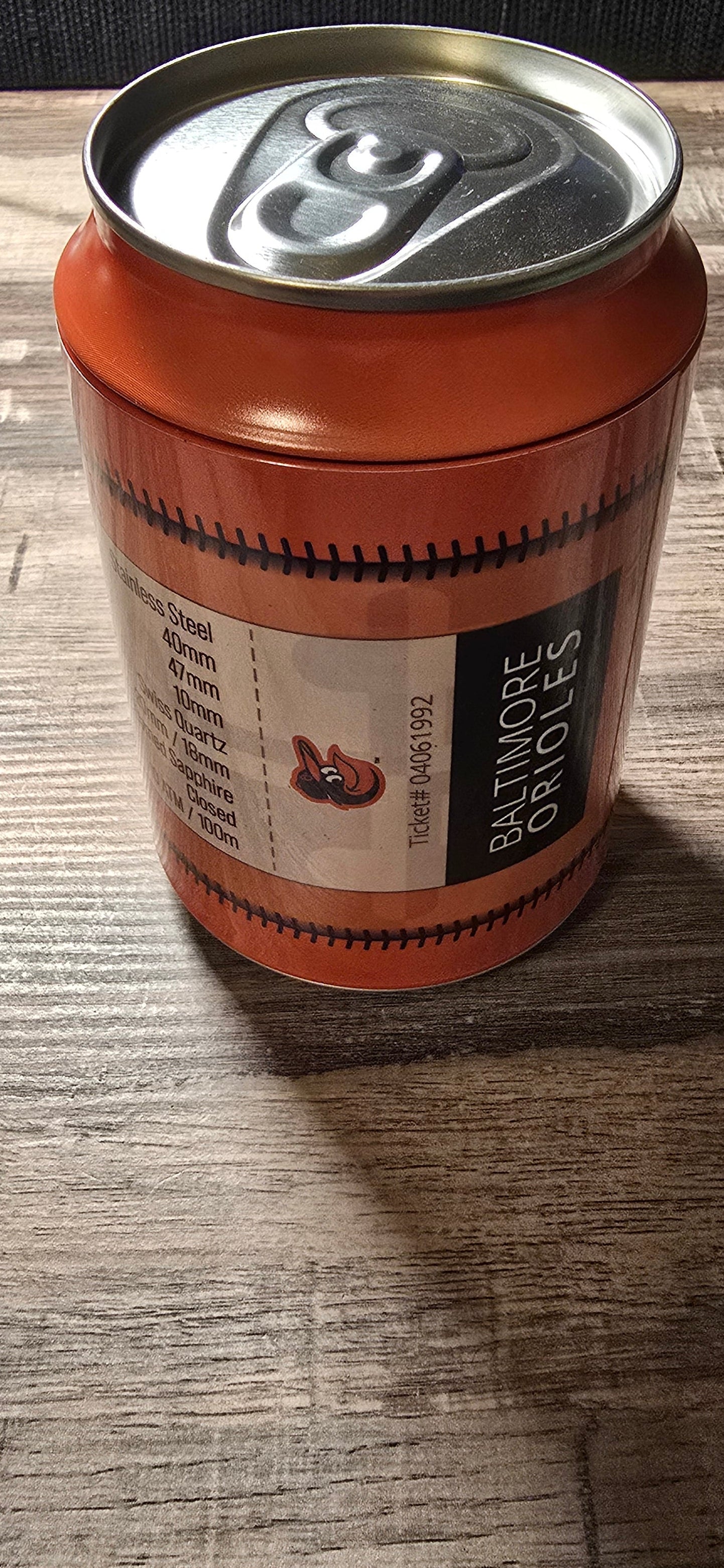 Tsao Baltimore First Edition: Baltimore Orioles Limited Edition #2 of 200 Orange