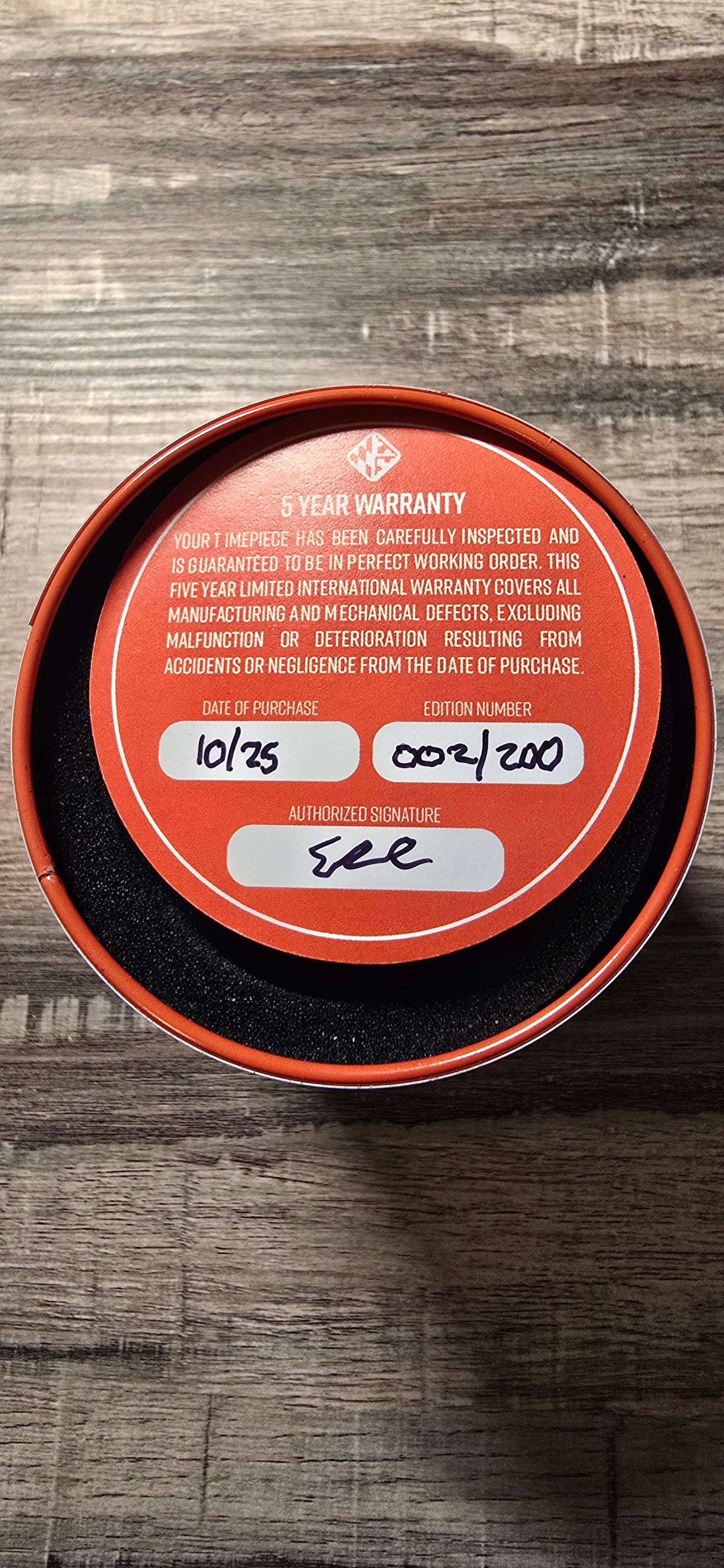 Tsao Baltimore First Edition: Baltimore Orioles Limited Edition #2 of 200 Orange
