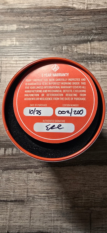 Tsao Baltimore First Edition: Baltimore Orioles Limited Edition #2 of 200 Orange