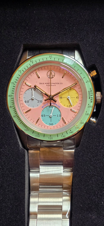 Wind Vintage x TNC VRT III "Pastel" Chronograph Limited Edition