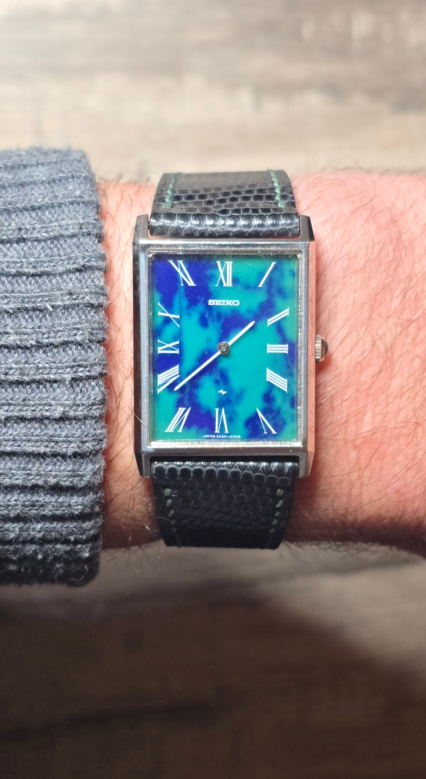 1974 Seiko Chariot 2220-3410 Azurite