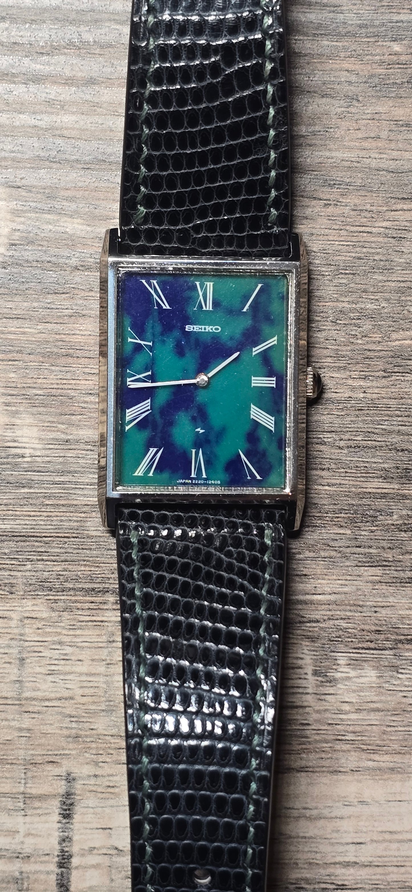 1974 Seiko Chariot 2220-3410 Azurite