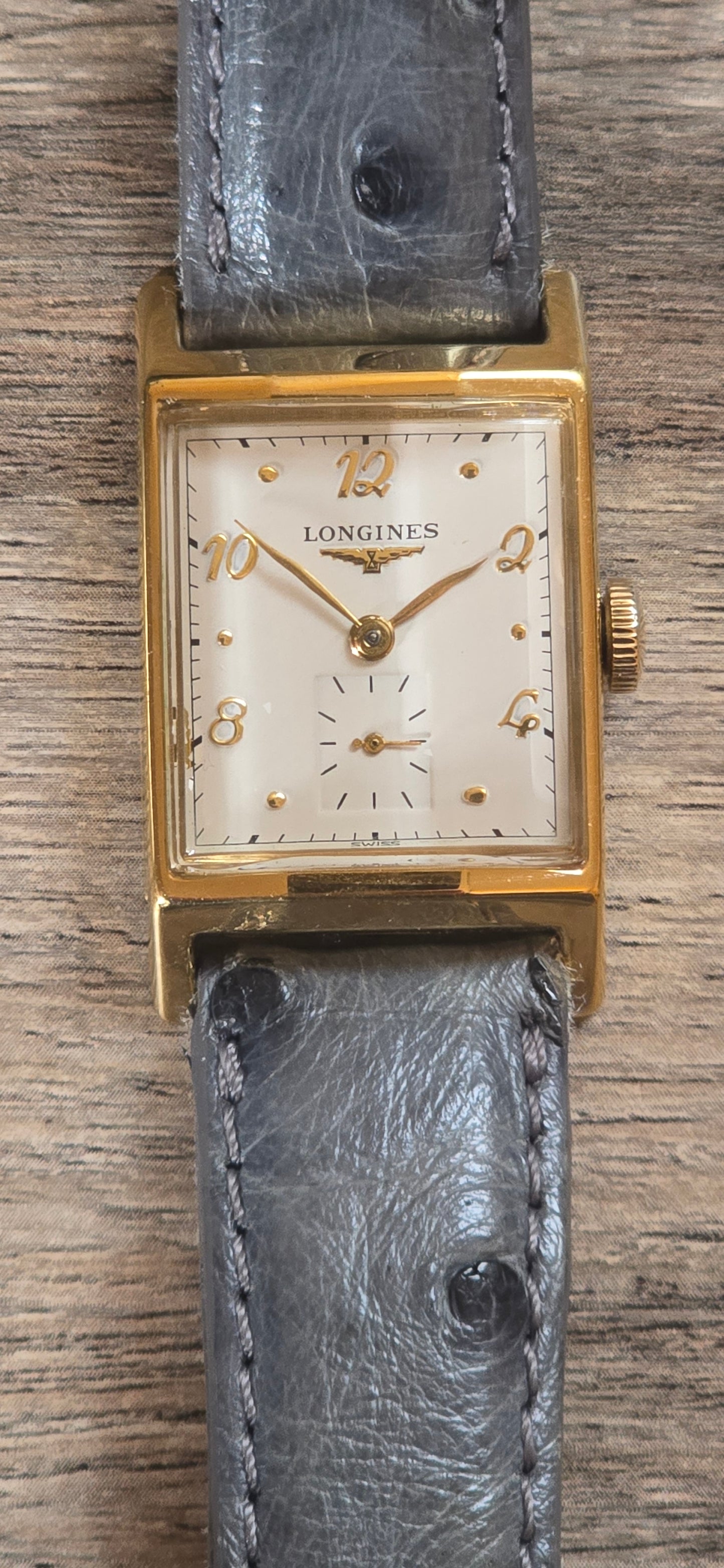 1930's Longines Tank Art Deco Cal 9LT