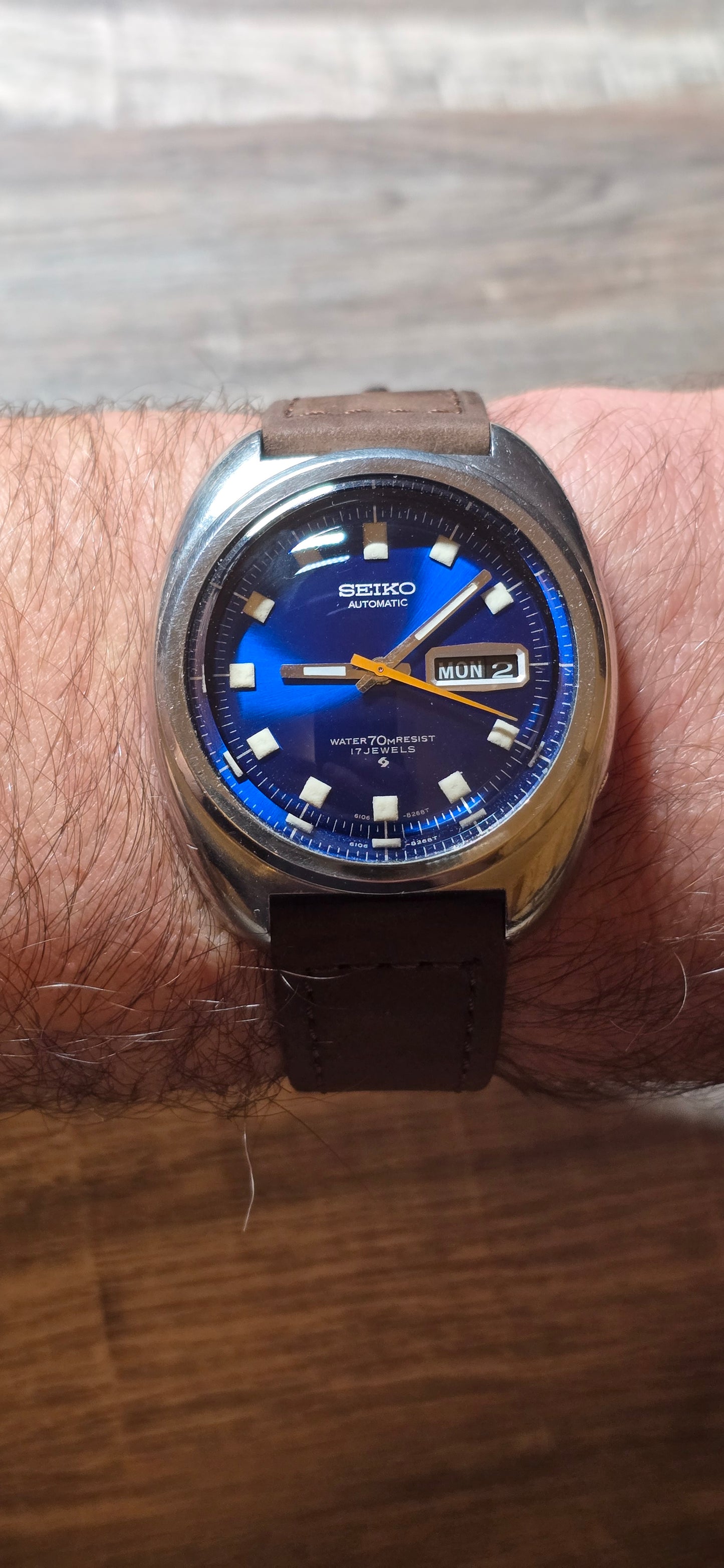 1971 Seiko "Blue Crush" 6106-8237