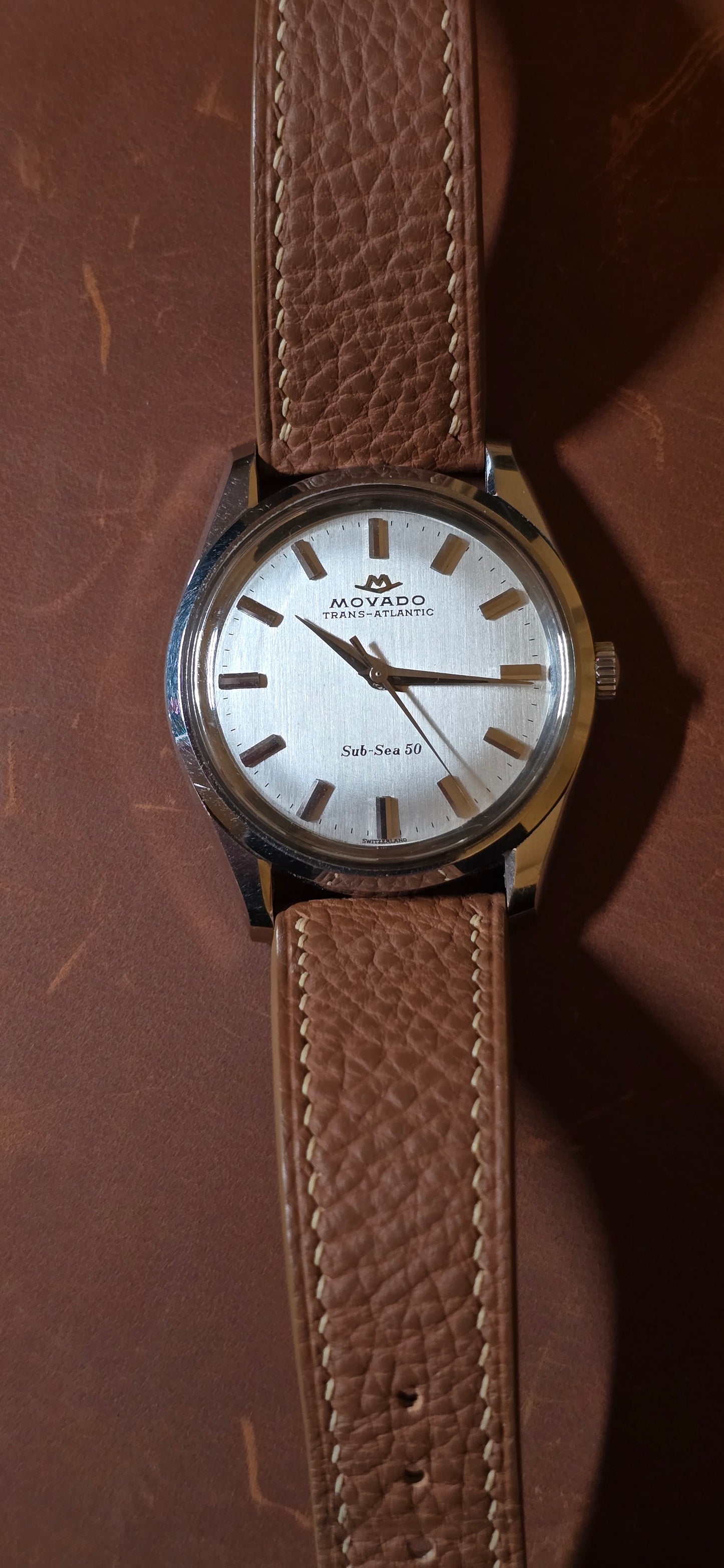1965 Movado Trans-Atlantic Sub Sea 50