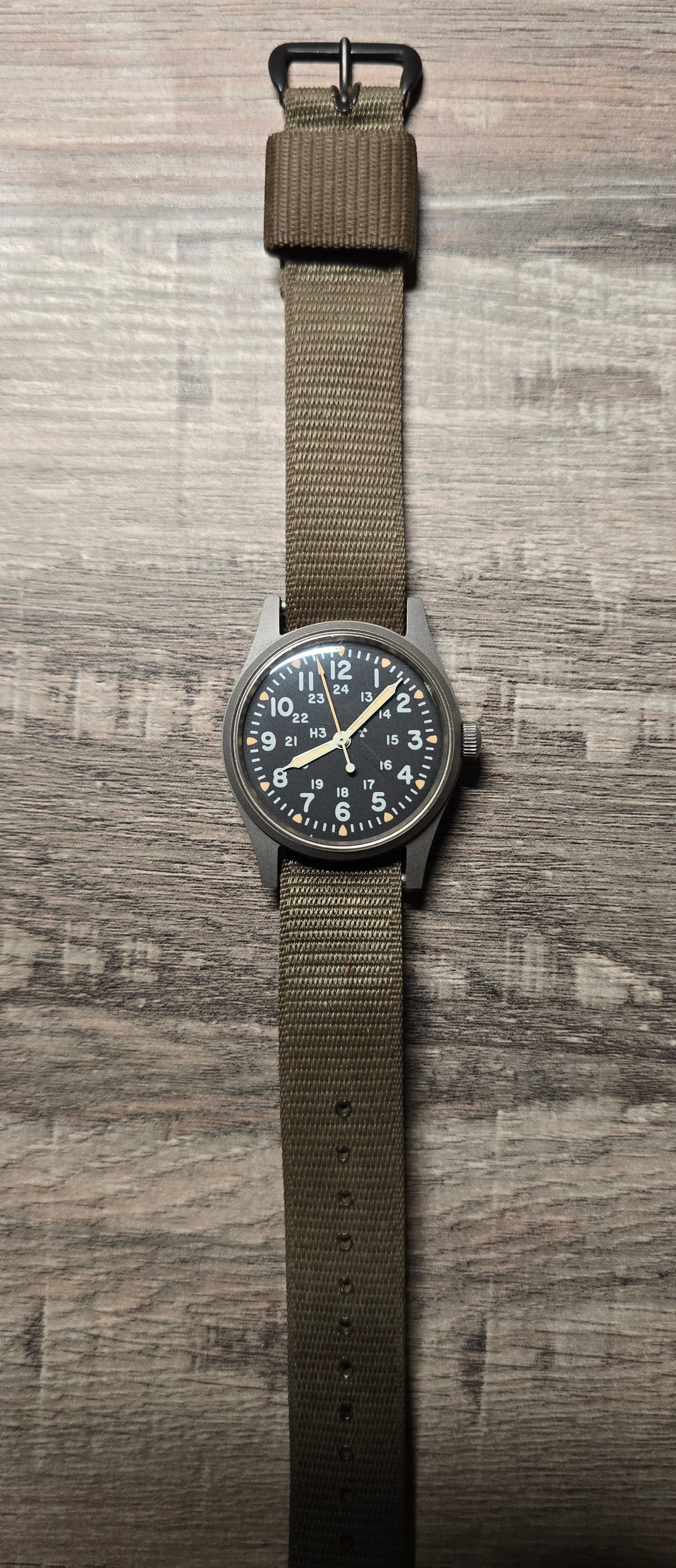 1983 Hamilton Khaki MIL-W-46374B