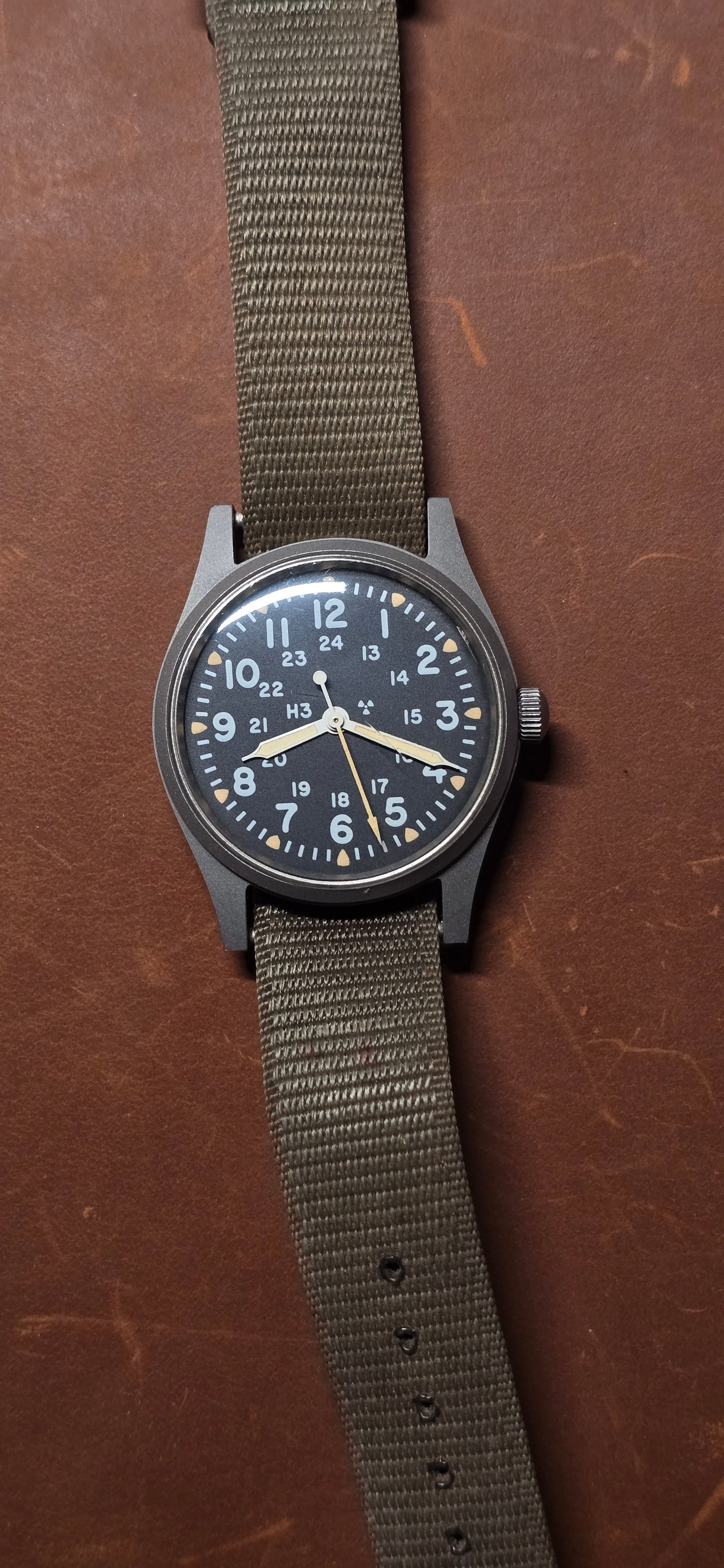 1983 Hamilton Khaki MIL-W-46374B