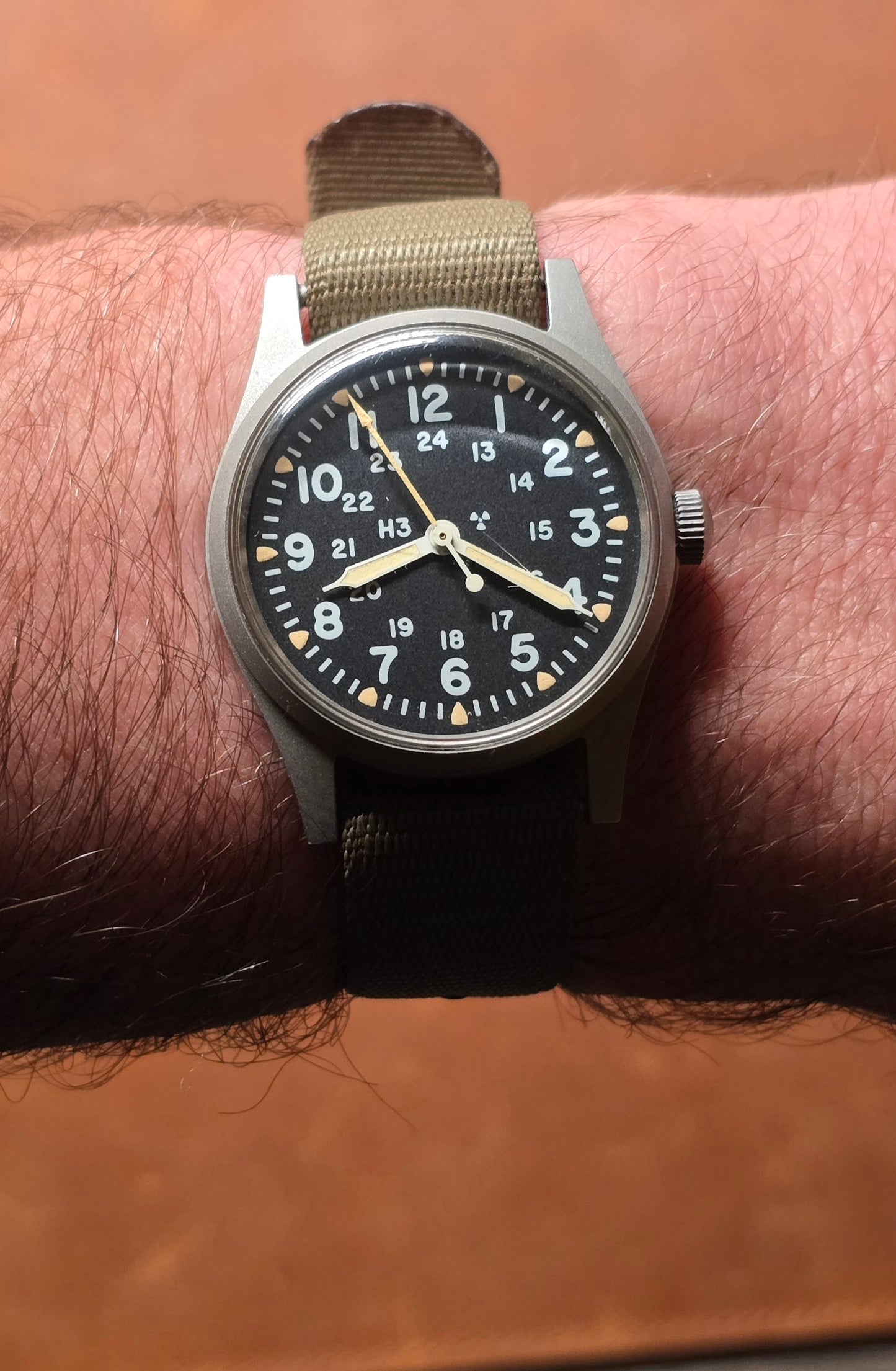 1983 Hamilton Khaki MIL-W-46374B