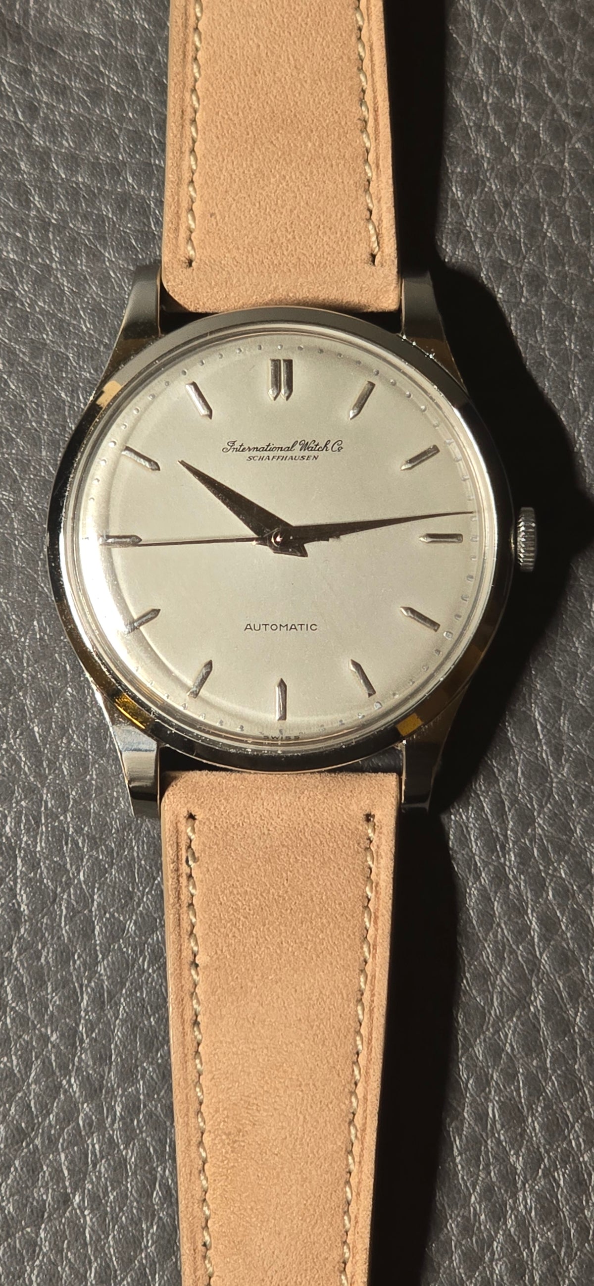 1960's IWC Schaffhausen "Calatrava" Pellaton Caliber. 853
