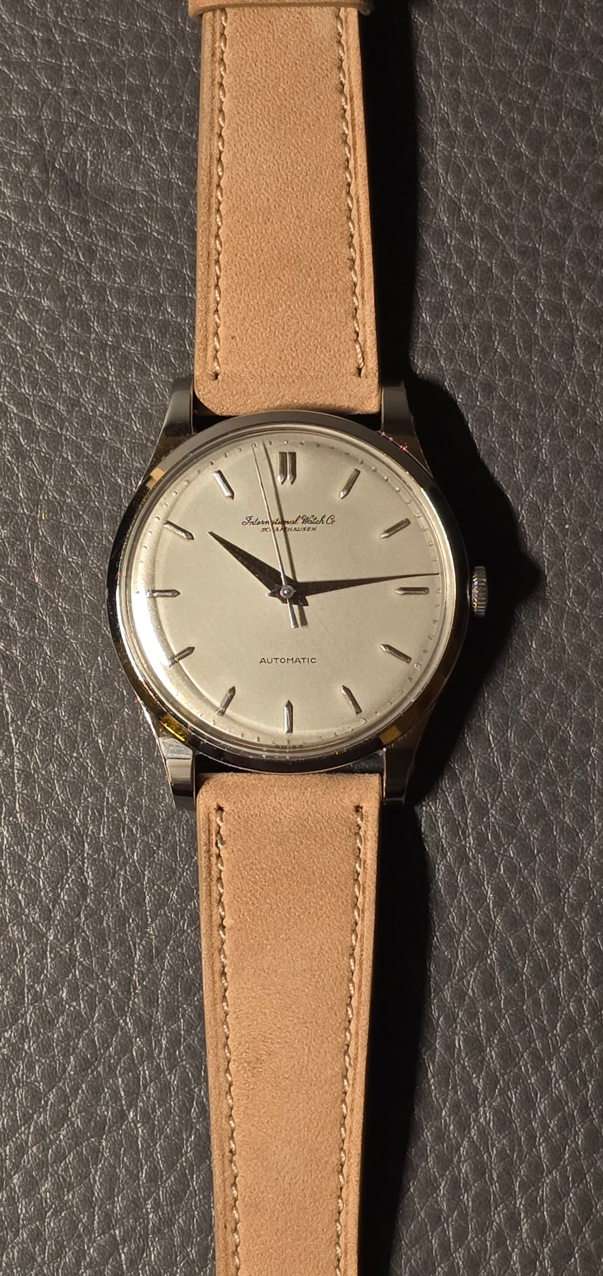 1960's IWC Schaffhausen "Calatrava" Pellaton Caliber. 853