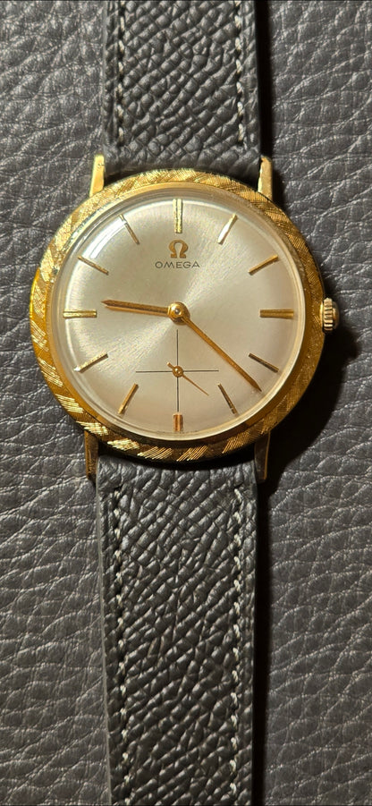 1960 Omega "Disco Volante" 14K Solid Gold