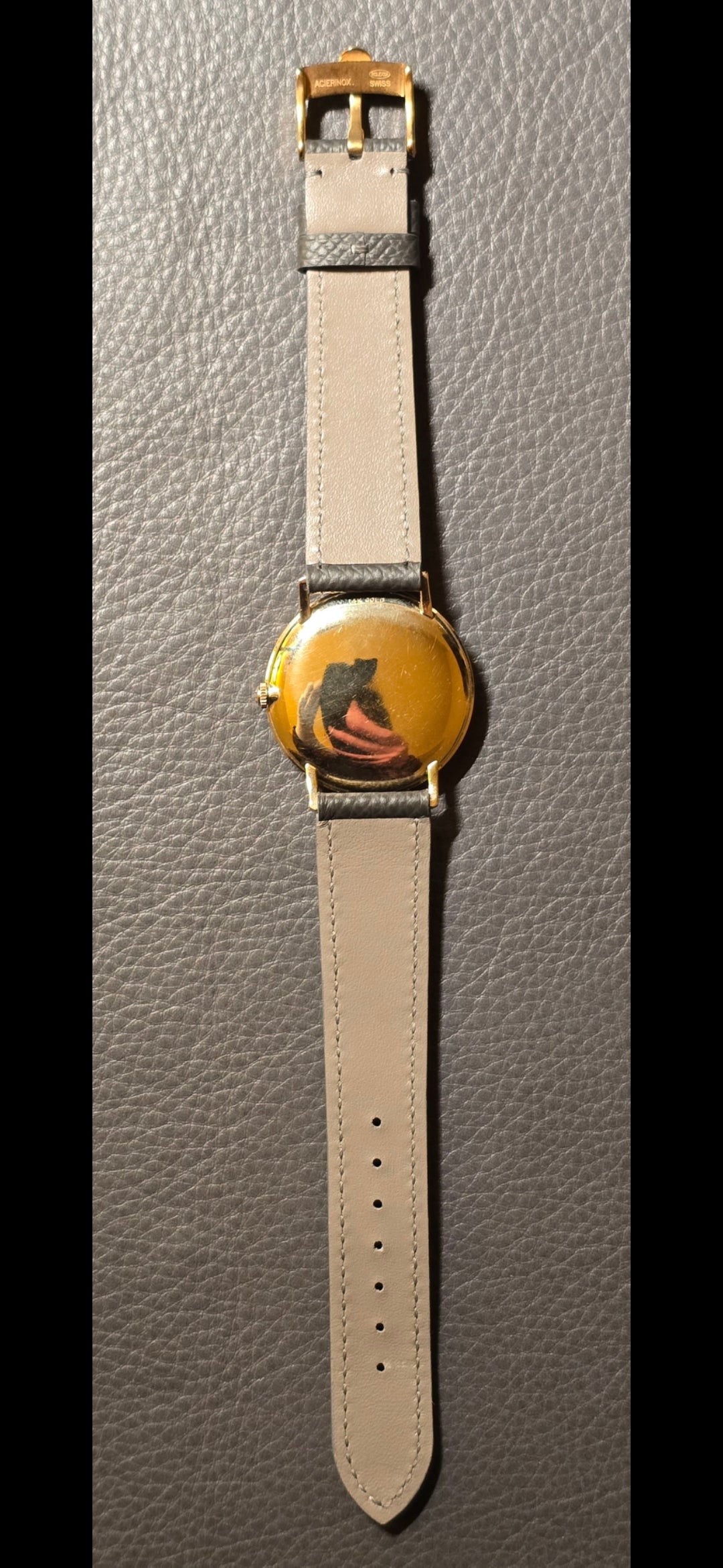 1960 Omega "Disco Volante" 14K Solid Gold