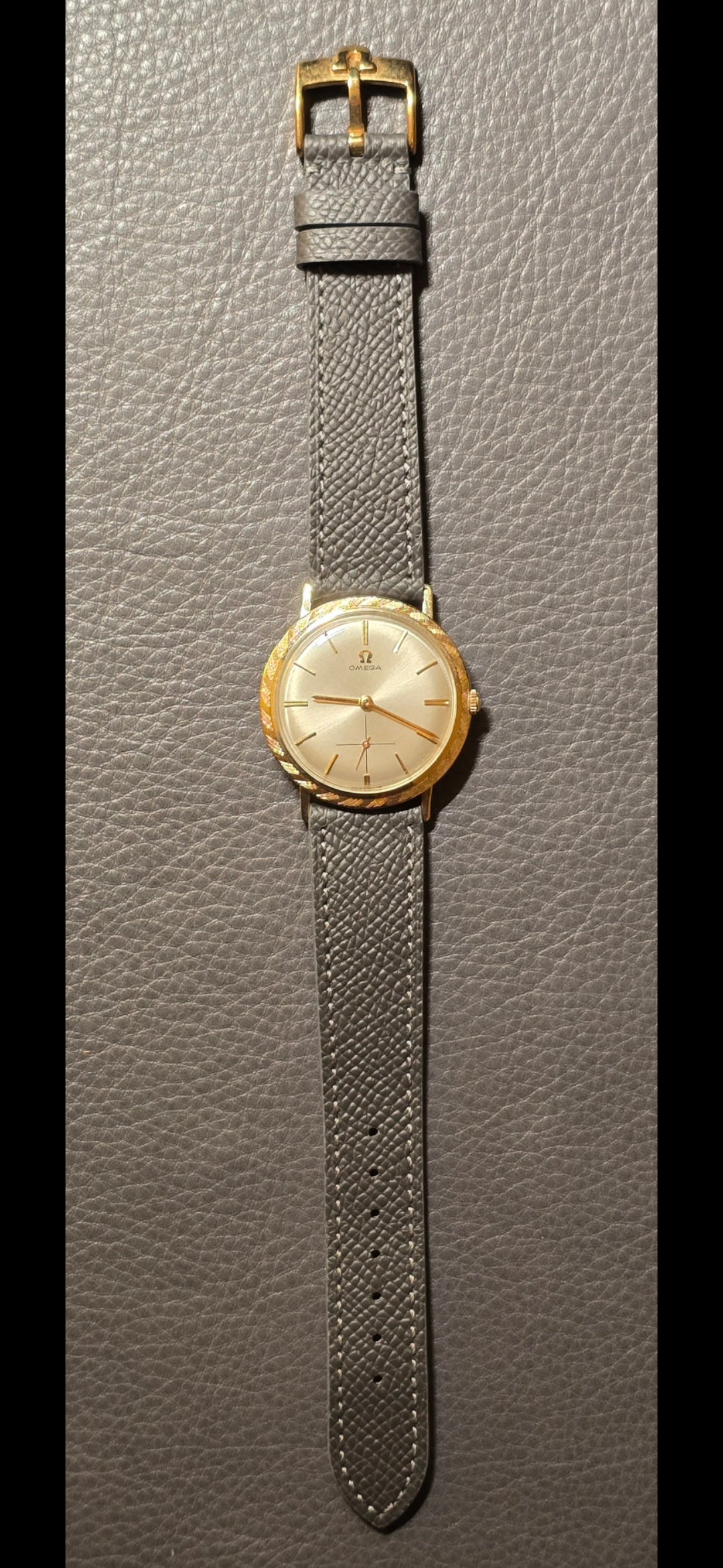 1960 Omega "Disco Volante" 14K Solid Gold