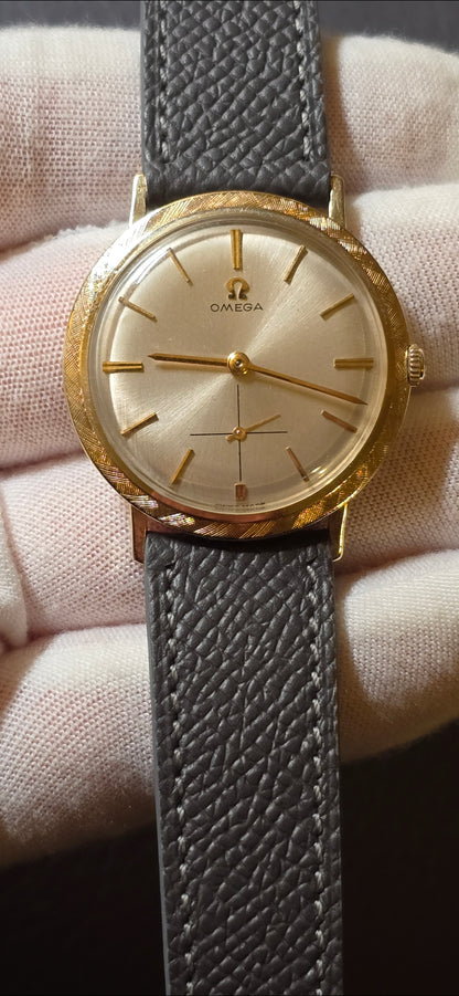 1960 Omega "Disco Volante" 14K Solid Gold