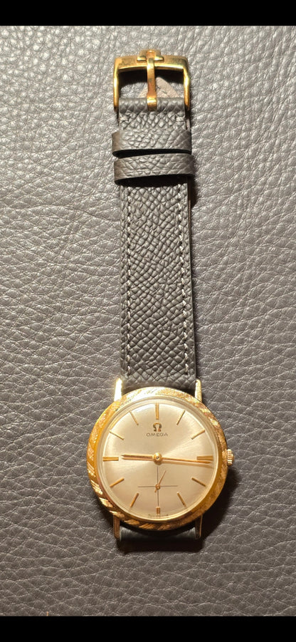 1960 Omega "Disco Volante" 14K Solid Gold