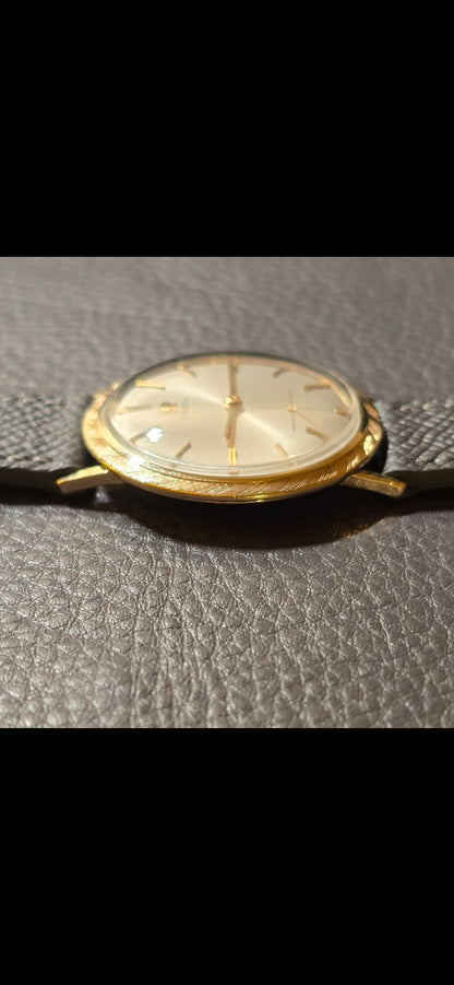 1960 Omega "Disco Volante" 14K Solid Gold