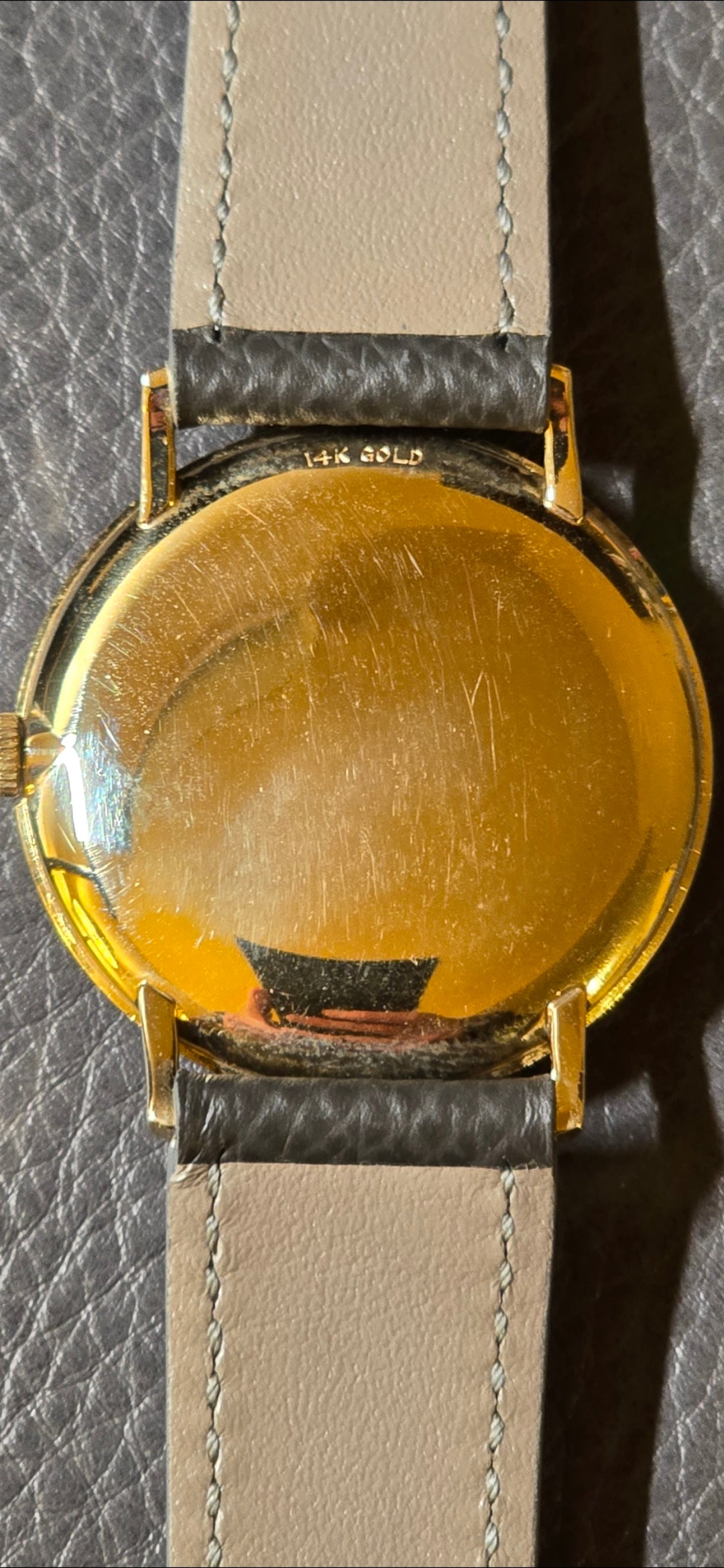 1960 Omega "Disco Volante" 14K Solid Gold