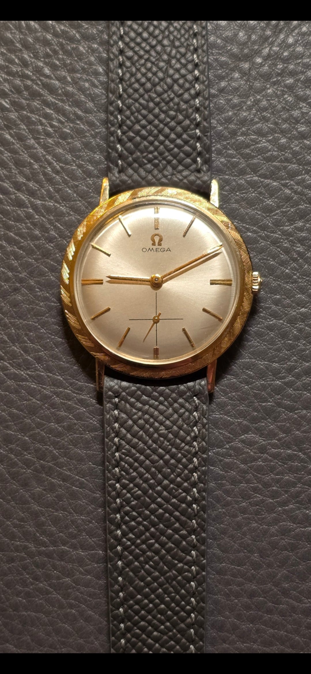 1960 Omega "Disco Volante" 14K Solid Gold