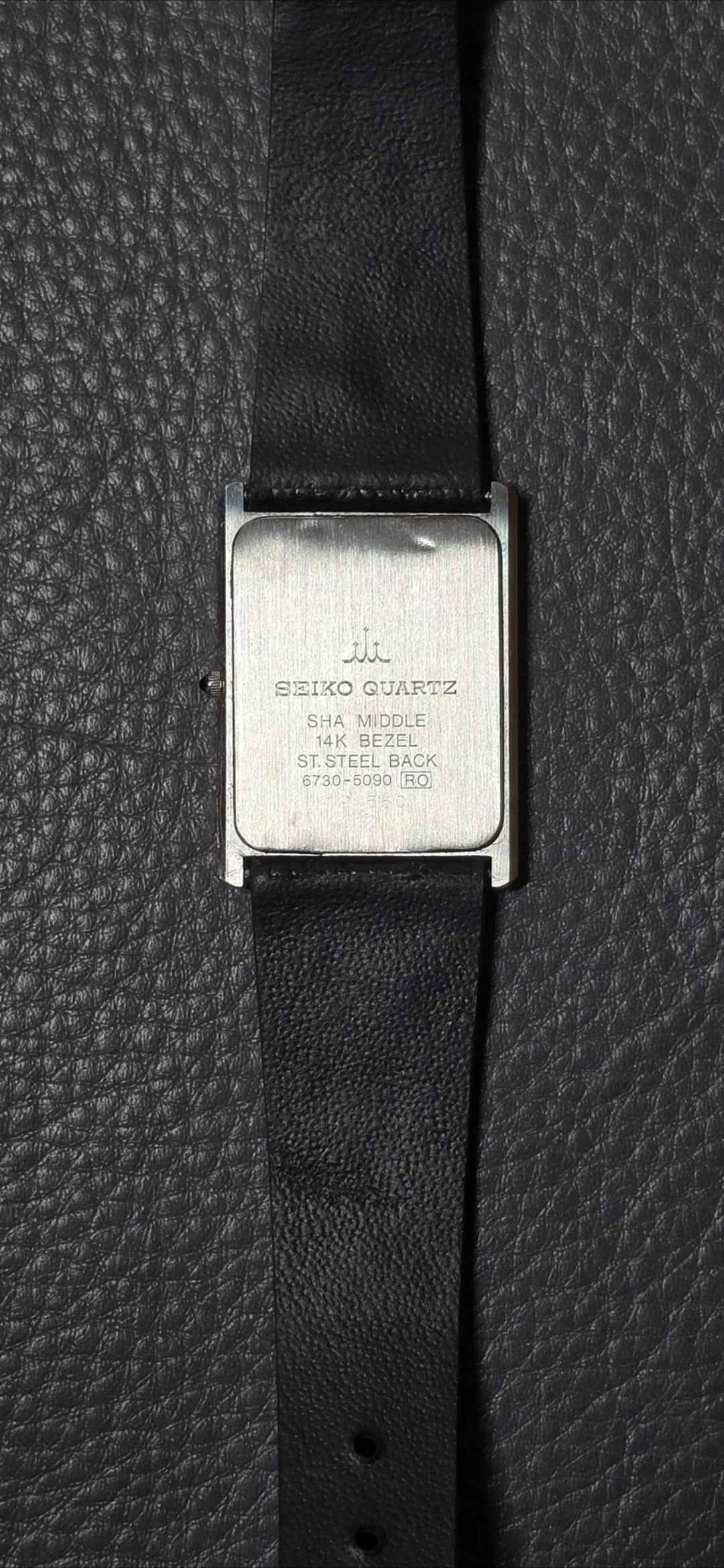 1982 Seiko Credor Tank 6730-5090