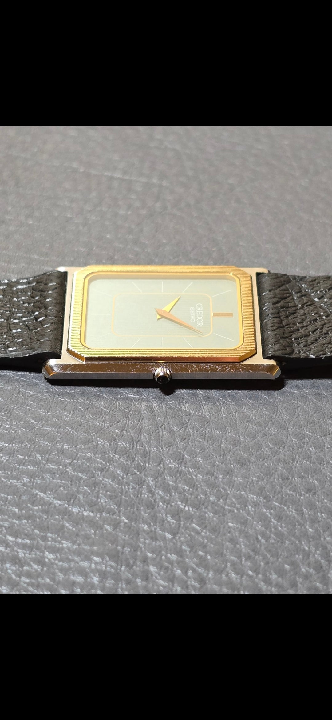 1982 Seiko Credor Tank 6730-5090