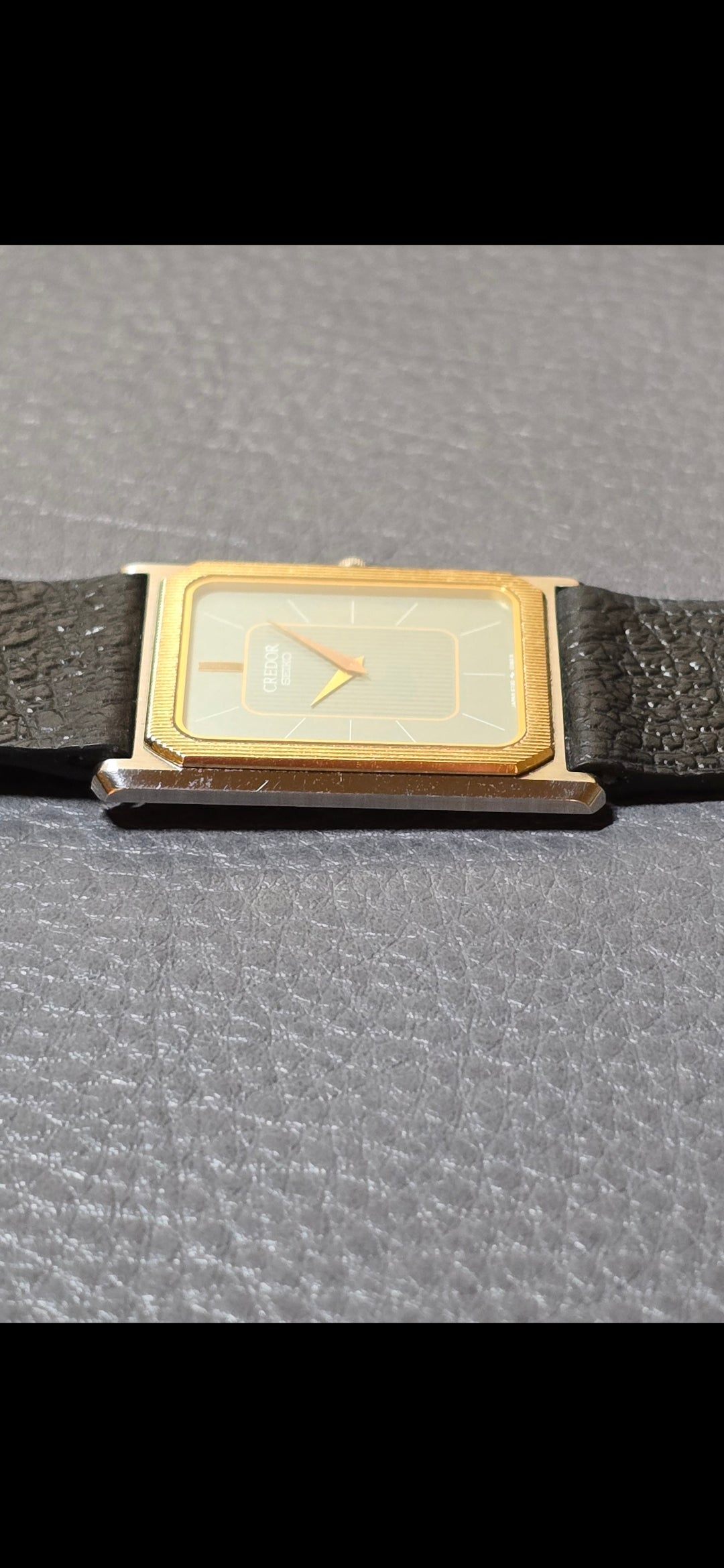 1982 Seiko Credor Tank 6730-5090