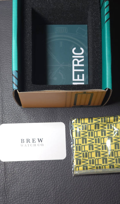 Brew Metric "Foil" Limited Edition of 150 Meca-Quartz Chronograph