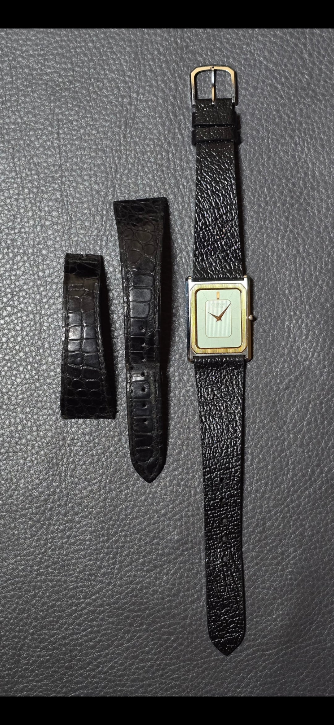 1982 Seiko Credor Tank 6730-5090
